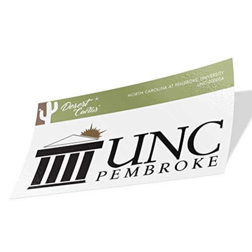 University of North Carolina at Pembroke UNCP Braves NCAA Vinyl Decal Laptop Water Bottle Car Scrapbook  Sticker _ 00005A