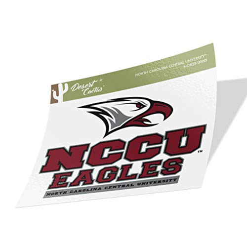 North Carolina Central University NCCU Eagles NCAA Vinyl Decal Laptop Water Bottle Car Scrapbook  Sticker _ 00001