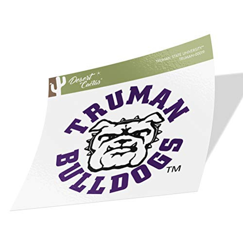 Truman State University TSU Bulldogs NCAA Vinyl Decal Laptop Water Bottle Car Scrapbook  Sticker _ 00019