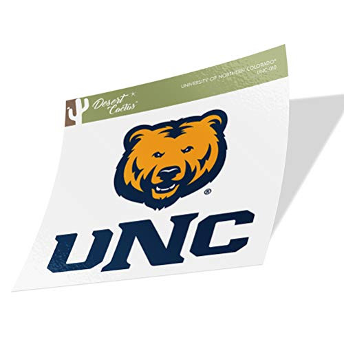 University of Northern Colorado UNC Bears NCAA Vinyl Decal Laptop Water Bottle Car Scrapbook  Sticker _ 010