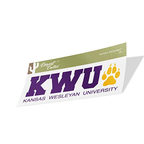 Kansas Wesleyan University KWU Coyotes NCAA Vinyl Decal Laptop Water Bottle Car Scrapbook  Sticker _ 30