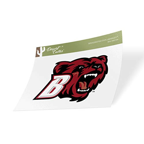 Bridgewater State University BSU Bears NCAA Vinyl Decal Laptop Water Bottle Car Scrapbook  Sticker _ 00015a