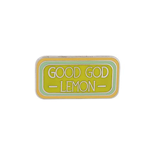 WizardPins Good God Lemon Sitcom Funny Enamel Pin 1 Pin