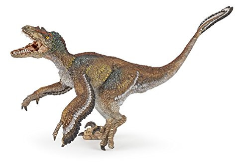 Papo "Velociraptor with Feathers Figure