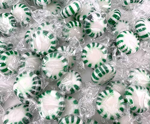 LaetaFood Starlight Spearmint Discs Hard Candy_ Individually Wrap Candy _ 1 Pound Bag LaetaFood Starlight Spearmint Discs Hard Candy_ Individually Wrap Candy _ 1 Pound Bag