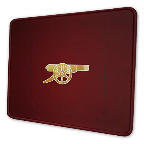 Gaming Mouse Pad with Stitched Edge Premium_Textured Mouse Mat Non_Slip Rubber Base Mousepad for Laptop Computer PC 10x12 inch