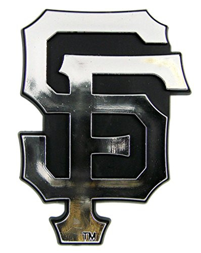 MLB San Francisco Giants Chrome Automobile Emblem