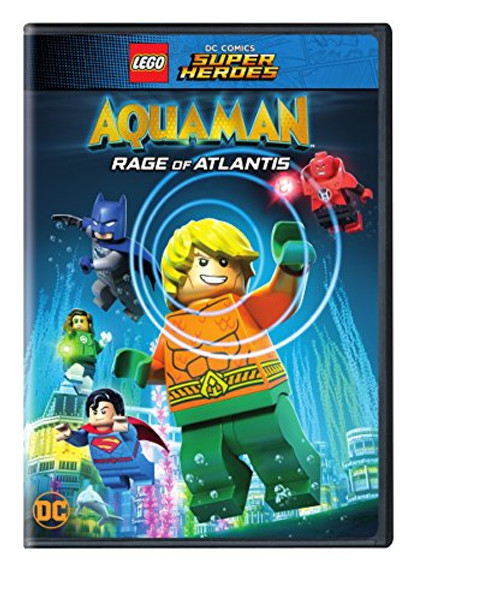 LEGO DC Super Heroes Aquaman Rage of Atlantis no mini fig  DVD