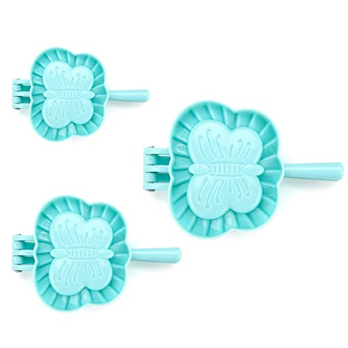 Dumpling Maker_ Ravioli Maker Set_ Dumpling Meat Pie Ravioli Mold Pastry Crimpers Tool  Butterfly_3pcs