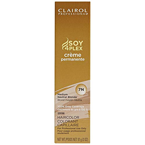 Clairol Professional Pro Creme 7N_ Medium Neutral Blonde_ 2 Ounce