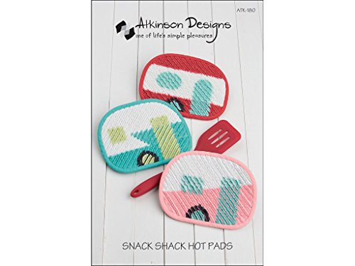 Atkinson Design ATK180 Snack Shack Hot Pads Ptrn