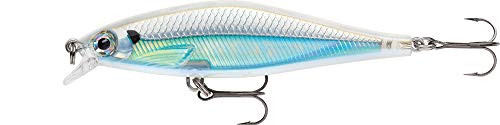 Rapala SDRS09 Shadow Rap Shad Lure  3_5_Inch_ 0_3ounce_ Albino Shiner