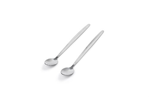 Fox Run 5683 Iced Tea/Parfait Spoon, Stainless Steel, Set of 2