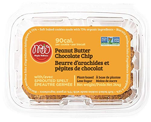 Sprouted Spelt Soft Cookie Peanut Butter Chocolate Chip Sprouted Spelt Soft Cookie Peanut Butter Chocolate Chip