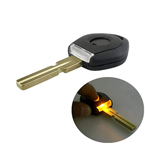Dewangli Transponder Key Blank Fob with Light Button for BMW 3 5 7 Z3 E36 E34 E38 E39