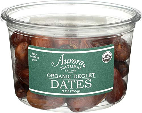 AURORA PRODUCTS Organic Pitted Dates_ 9 ounce