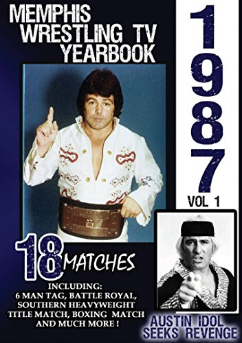 1987 Memphis Wrestling Tv Yearbook