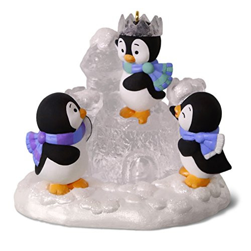 Hallmark Keepsake Christmas Ornament 2018 Year Dated, Ice Castle Antics Penguins Hallmark Keepsake Christmas Ornament 2018 Year Dated, Ice Castle Antics Penguins
