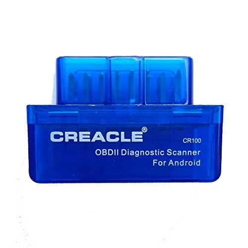 CREACLE CR100 Mini Bluetooth OBD2 OBDII EOBD Diagnostic Scanner Adapter V1_5 Automotive Check Engine Light Code Reader for Android