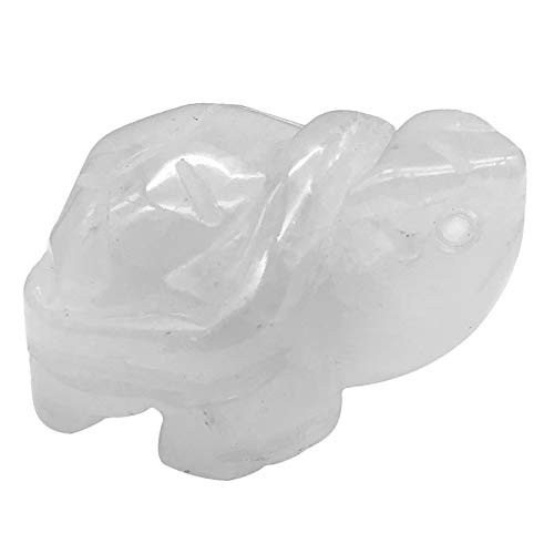 Fekuar Rock Quartz Stone Turtle Statue_ Hand Carved Tortoise Animal Collectible Sculpture Fengshui Healing Crystal 1_5 inch 40mm Fekuar Rock Quartz Stone Turtle Statue_ Hand Carved Tortoise Animal Collectible Sculpture Fengshui Healing Crystal 1_5 inch 40mm