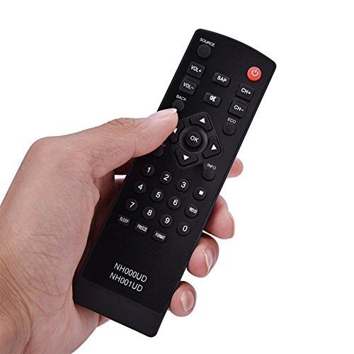 Vipxyc TV Remote Control_ NH000UD Universal Replacement Remote Controller Stable Compatible TV Accessory DC 3V for Emerson Smart LED LCD TV
