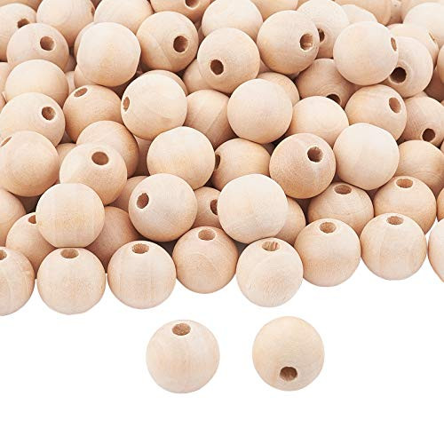 PandaHall About 200pcs 16mm Wood Beads Natural Unfinished Round Wooden Loose Beads Wood Spacer Beads for Craft Making Decorations and DIY Crafts PandaHall About 200pcs 16mm Wood Beads Natural Unfinished Round Wooden Loose Beads Wood Spacer Beads for Craft Making Decorations and DIY Crafts