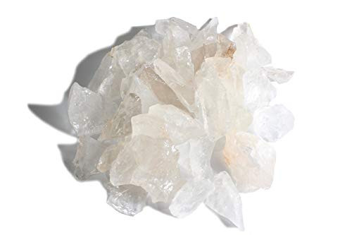 Dey Designs 12 LB Clear Quartz Rough Stones Natural Raw Stones and Fountain Rocks for Tumbling_ Cabbing_ Healing Crystals_ Polishing_ Wire Wrapping_ Wi Dey Designs 12 LB Clear Quartz Rough Stones Natural Raw Stones and Fountain Rocks for Tumbling_ Cabbing_ Healing Crystals_ Polishing_ Wire Wrapping_ Wi