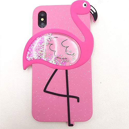 iPhone 11 Pro Max Case Cute iPhone 11 Pro Max Case_ 3D Cartoon Quicksand Flamingo Bling Glitter Case Silicone Rubber Cover Women Teen Girls Cute Cases