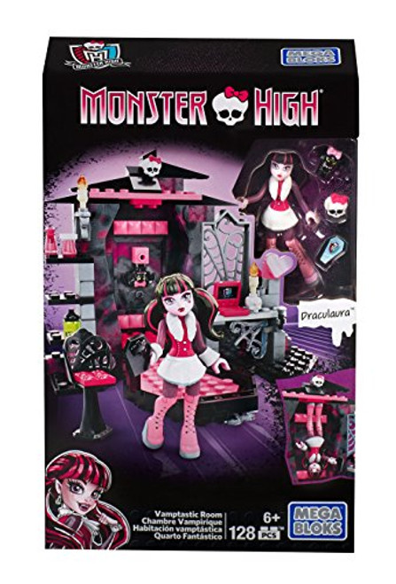 Mega Bloks Monster High Draculaura's Vamptastic Room Building Set Mega Bloks Monster High Draculaura's Vamptastic Room Building Set