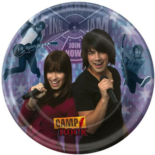 Disney Camp Rock Dinner Plates