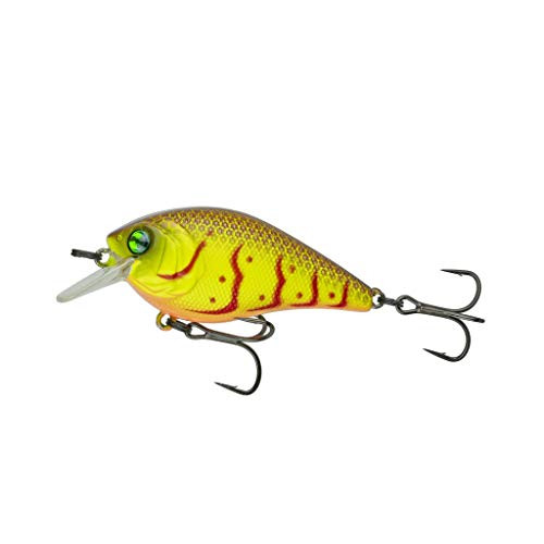 6th Sense Crush 50X Shallow Squarebill Crankbait  Rambo Chartreuse
