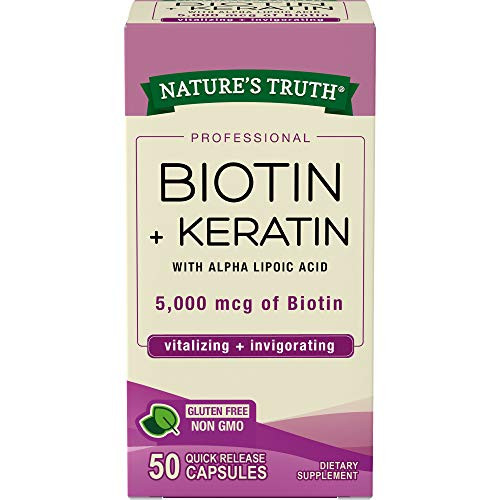 Natures Truth Biotin Complex w Alpha Lipoic  and  Keratin