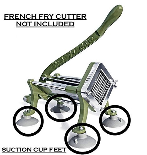 French Fry Cutter Suction Cup Feet