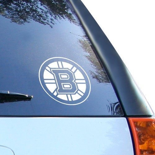 WinCraft NHL Boston Bruins White 8 Logo Decal