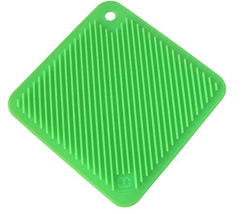 So-Cool Silicone Pot Holder/Trivet, Green