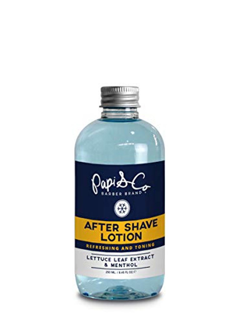 Papi and Co After Shave Face Lotion _ Skin Soothing and Healing After Shave Balm for Men 8_45 fl ounce