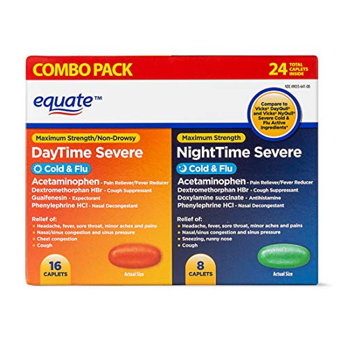 Cold and Flu Severe Multi Symptom Combo Pack Non Drowsy Daytime 16 Daytime 8 Nighttime 24 Caplets Cold and Flu Severe Multi Symptom Combo Pack Non Drowsy Daytime 16 Daytime 8 Nighttime 24 Caplets