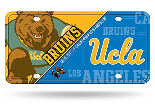 NCAA Rico Industries Metal License Plate Tag_ UCLA Bruins