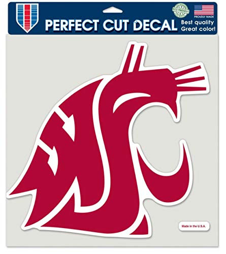 WinCraft Washington State University Cougars 8 x 8 Color Outdoor Vinyl Logo Decal