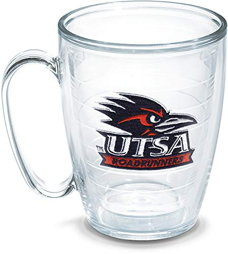 Tervis Texas University San Antonio Emblem Individual Mug_ 16 ounce_ Clear _