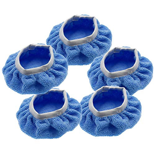 BokWin 12_Packs Polishing Bonnets 5 to 6 Inches CAE Polisher Pad Bonnet Buffing Pad Cover Soft Microfiber Car Polishing Bonnet Pads for Car Polisher BokWin 12_Packs Polishing Bonnets 5 to 6 Inches CAE Polisher Pad Bonnet Buffing Pad Cover Soft Microfiber Car Polishing Bonnet Pads for Car Polisher