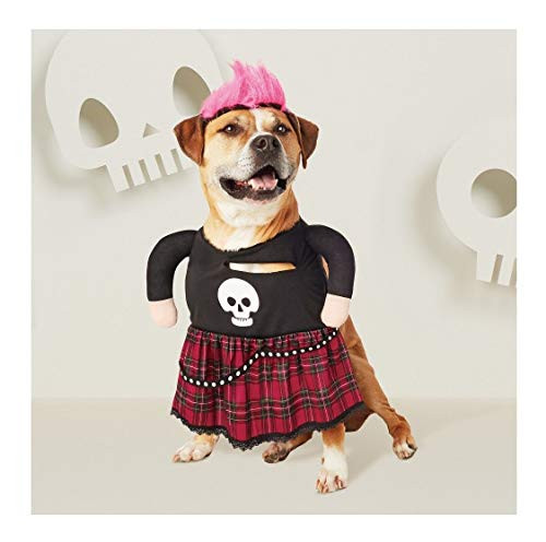 Hyde and Eek Boutique _ Goth Punk Rock Star Halloween Pet Dog Costume  Large