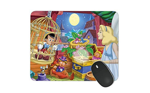 JNKPOAI Pinocchio Mouse Pad Non_Slip Square Mouse Pad for Office Souvenir Mouse Pad for Gife  Pinocchio