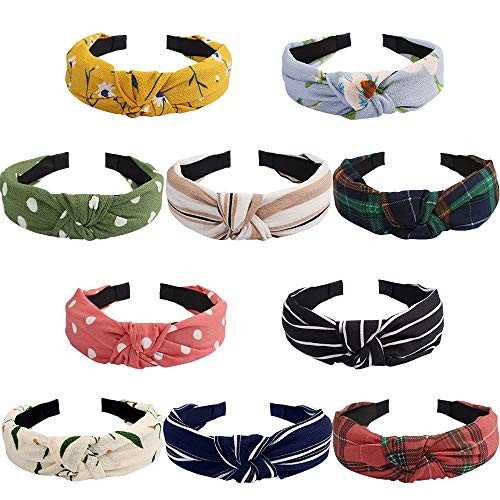 VELSCRUN 10 Pack Knotted Headbands for Women Turban Headbands for Women Knot Headband Womens Headbands Fashion Diademas Para Mujer Elastic Turban Boho VELSCRUN 10 Pack Knotted Headbands for Women Turban Headbands for Women Knot Headband Womens Headbands Fashion Diademas Para Mujer Elastic Turban Boho