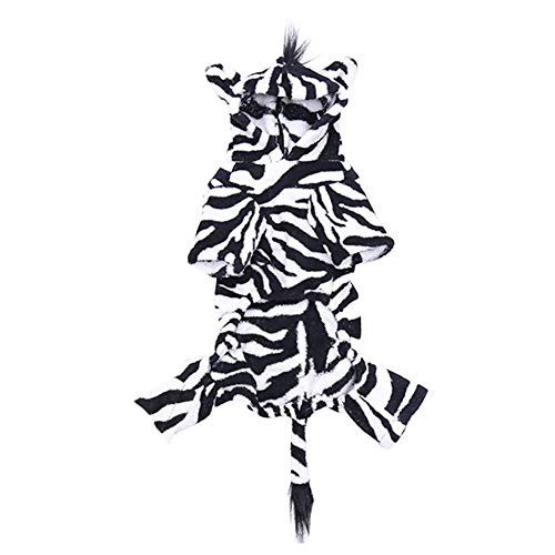 BEYST Dog Clothes Winter Pet Costume Hoodie Coat Zebra Costume Small Dogs Cats Warm Outfits Apparel Pet Clothes BEYST Dog Clothes Winter Pet Costume Hoodie Coat Zebra Costume Small Dogs Cats Warm Outfits Apparel Pet Clothes