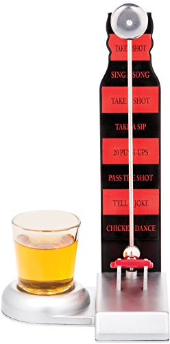 Home Essentials & Beyond Funville Hammer Shot Glass Set, Clear