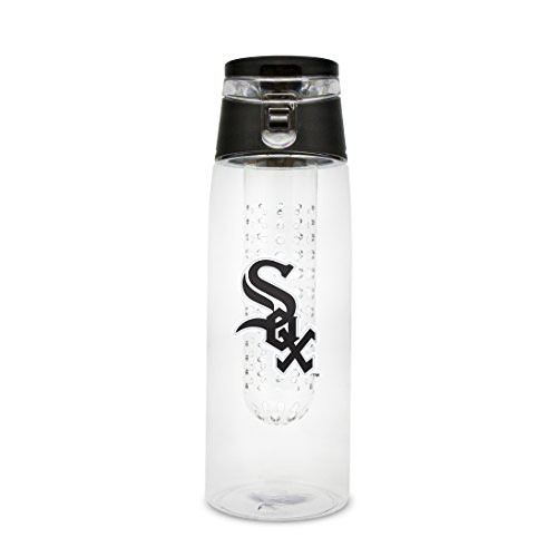 MLB Chicago White Sox 20ounce Plastic Infuser Sport Bottle MLB Chicago White Sox 20ounce Plastic Infuser Sport Bottle
