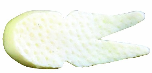 Uncle Josh 11 W Pork Frog_ 2_5_Inch_ White