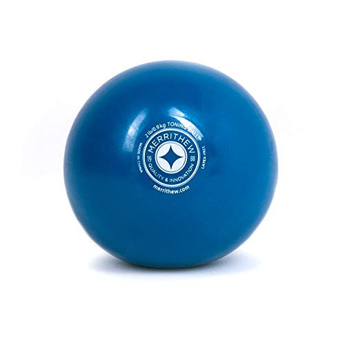STOTT PILATES Merrithew Toning Ball Blue _ 2 lbs 0_9 kg STOTT PILATES Merrithew Toning Ball Blue _ 2 lbs 0_9 kg