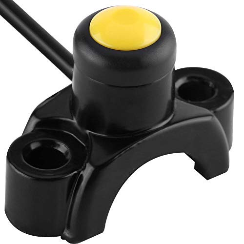 TKSE Motorcycle Handlebar Engine Start Stop Kill Button Switch for Pit Dirt Bike ATV Quad Model A